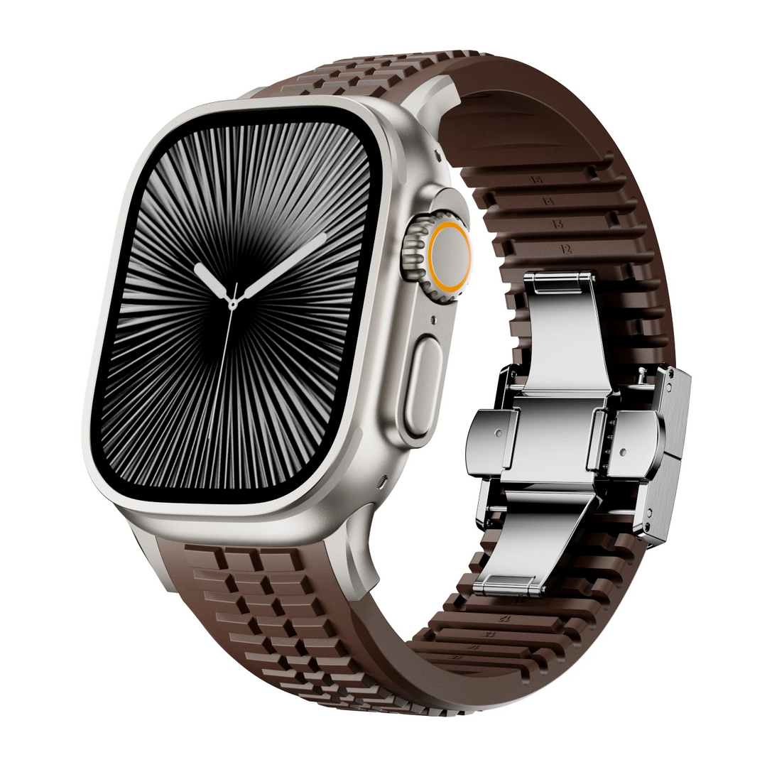 Men's Silicone Watch Strap – Quick-Release Apple Watch Band – view 3
