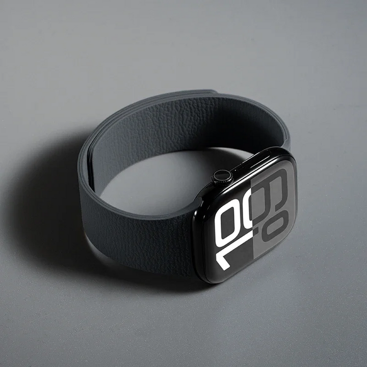Men's Magnetic Apple Watch Band - Silicone Loop Strap – view 5