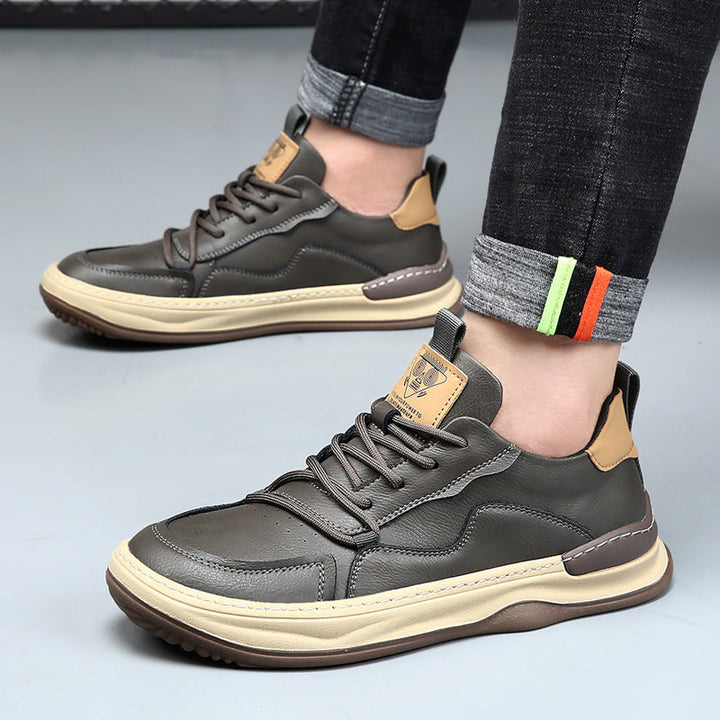 Men's Leather Trainers – Handcrafted Italian Leather Sneakers – view 12