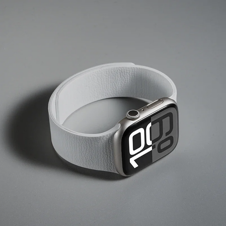 Men's Magnetic Apple Watch Band - Silicone Loop Strap – view 7