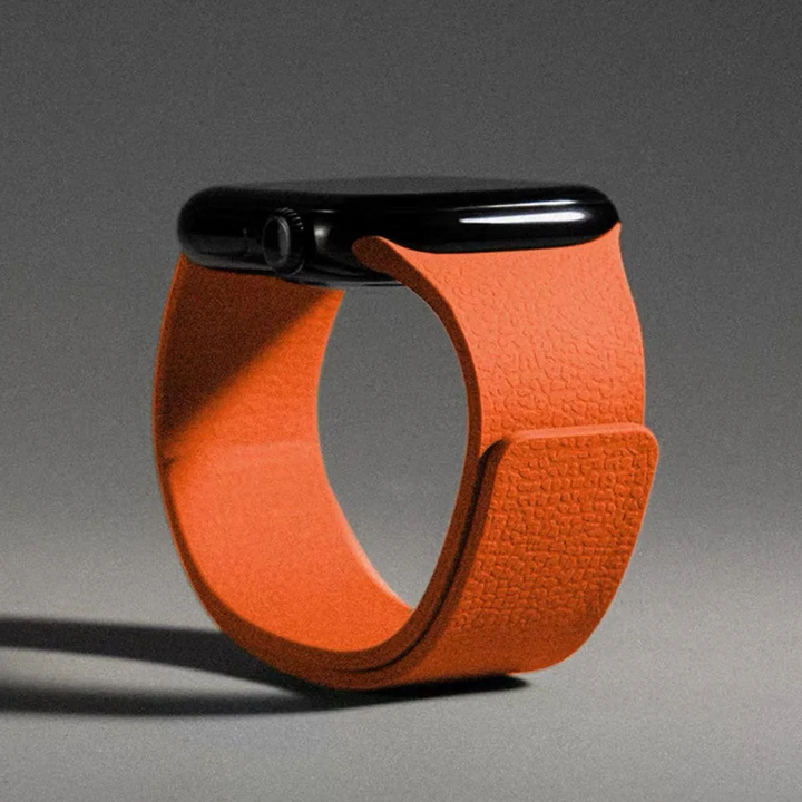 Men's Magnetic Apple Watch Band - Silicone Loop Strap – view 12