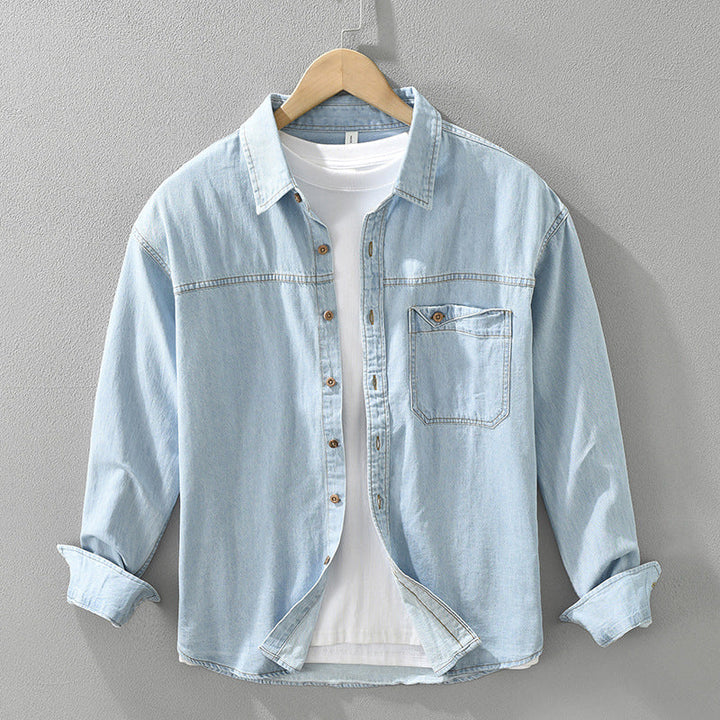 Men's Hamilton Cotton Shirt – Breathable Tailored Smart-Casual