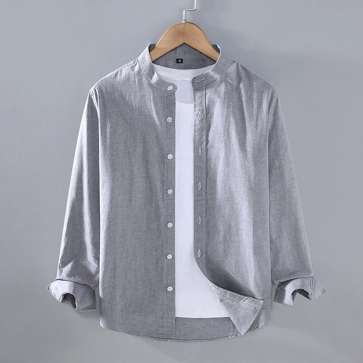 Men's Classic Collar Shirt – Soft Smart Casual Everyday Wear – Mint