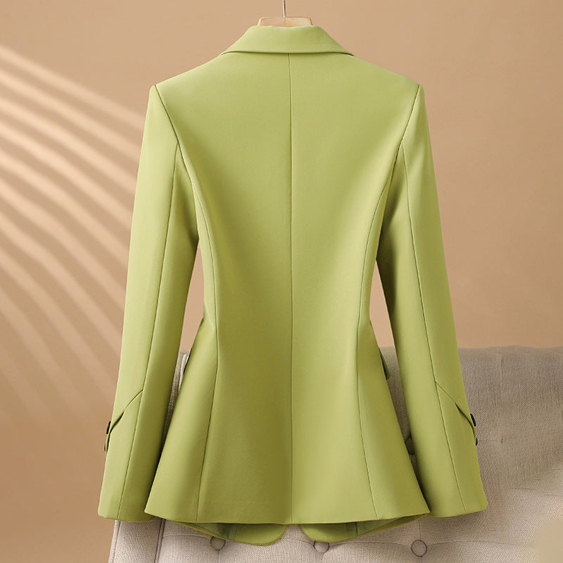 Women's Single-Breasted Tailored Blazer – Office to Evening