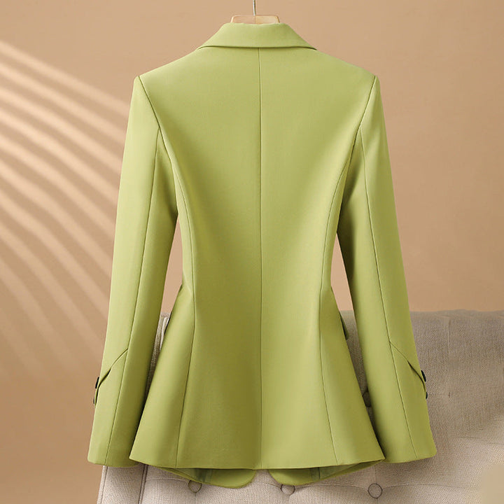 Women's Single-Breasted Tailored Blazer – Office to Evening