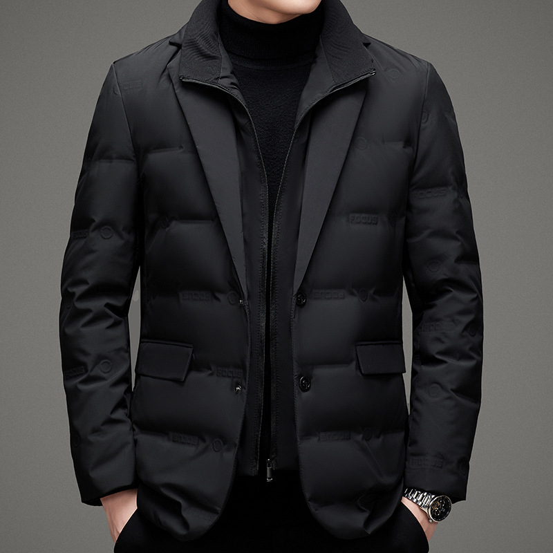 Men's Down Insulated Blazer – Tailored Warmth for the City – view 4