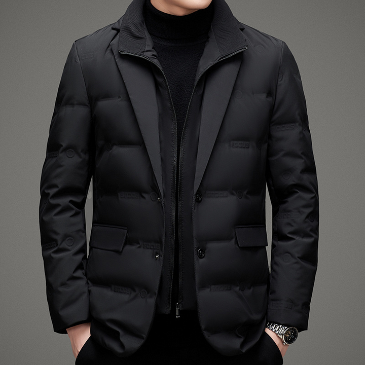 Men's Down Insulated Blazer – Tailored Warmth for the City – view 4