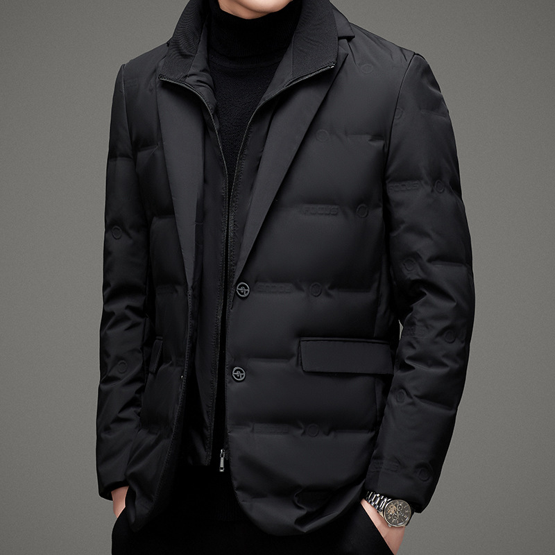Men's Down Insulated Blazer – Tailored Warmth for the City – view 5