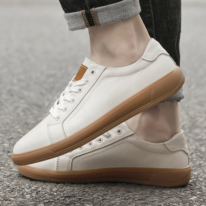 Men's Minimalist Leather Trainers – Clean Everyday Style – view 6