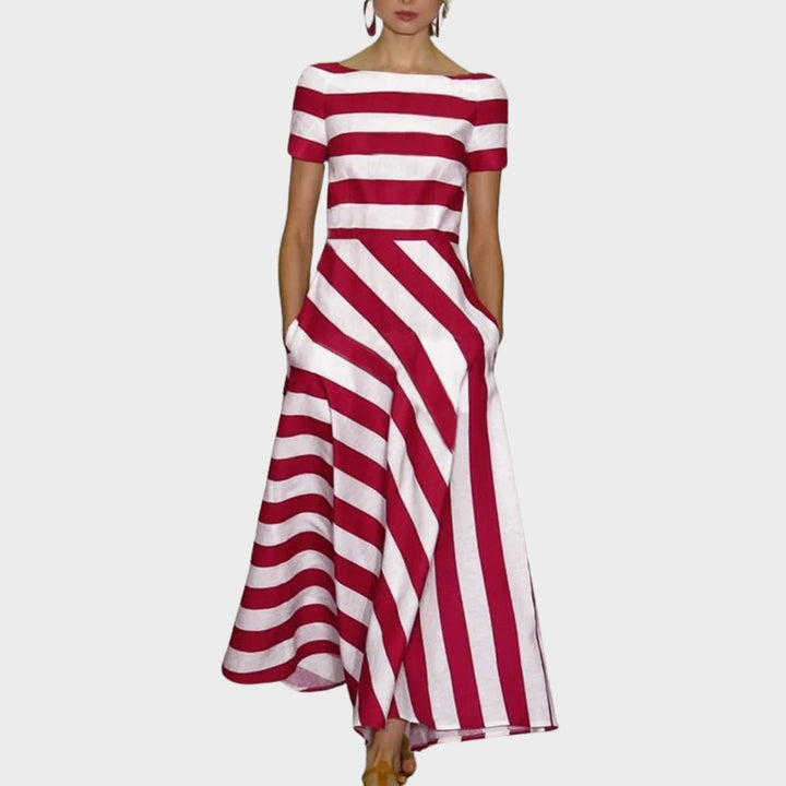 Women's Light & Fluid Stripe Dress - Effortless Everyday Style