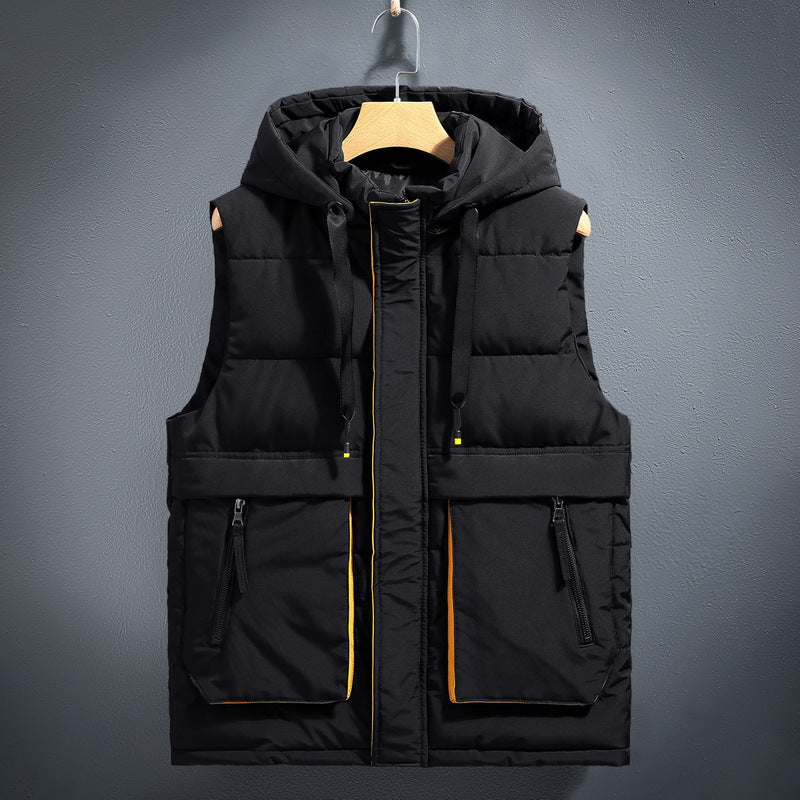 Men's Palermo Quilted Gilet – Water-Resistant Padded Vest – Grey