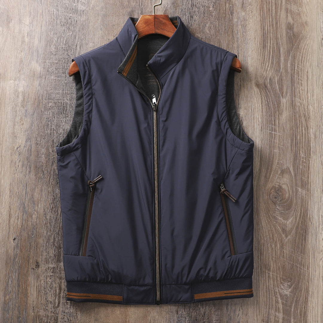 Men's Hayden Reversible Gilet – Fleece-Lined Layering Vest – view 5