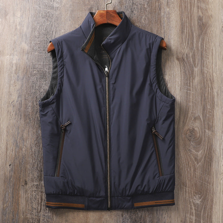 Men's Hayden Reversible Gilet – Fleece-Lined Layering Vest – view 5