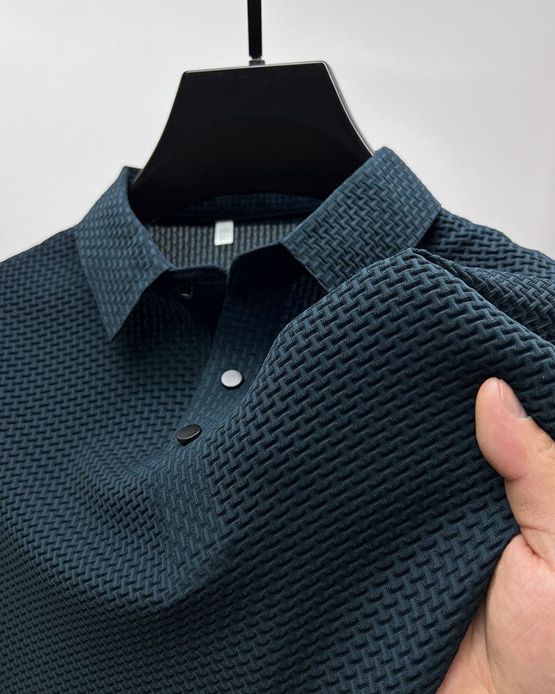 Men's Massimo Prestige Polo Shirt – Tailored Fit Smart Casual – view 5