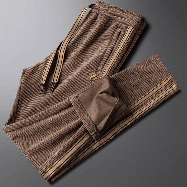 Men's Corduroy Tracksuit – Two-Piece Smart Casual Set – view 3