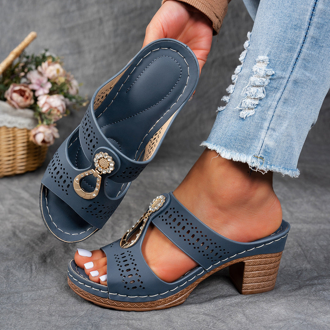 Women's Linda High Heel Orthopedic Sandals - Pain-Free Styling