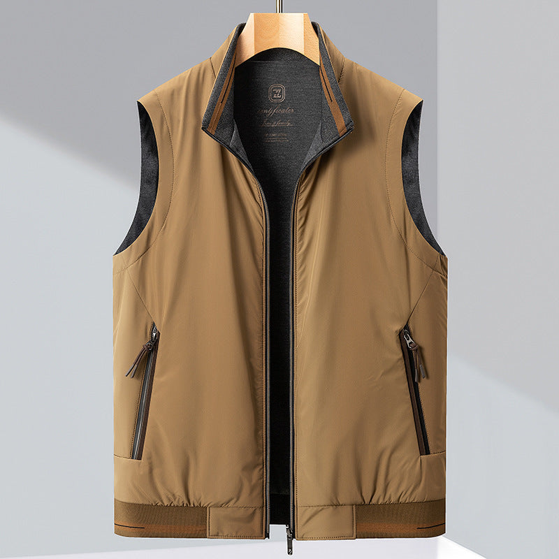 Men's Hayden Reversible Gilet – Fleece-Lined Layering Vest – view 2
