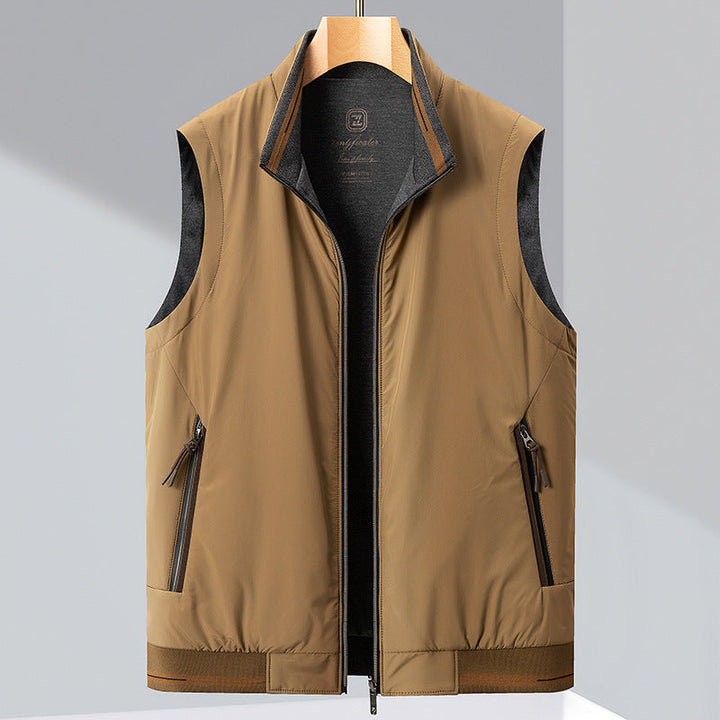 Men's Hayden Reversible Gilet – Fleece-Lined Layering Vest – view 2