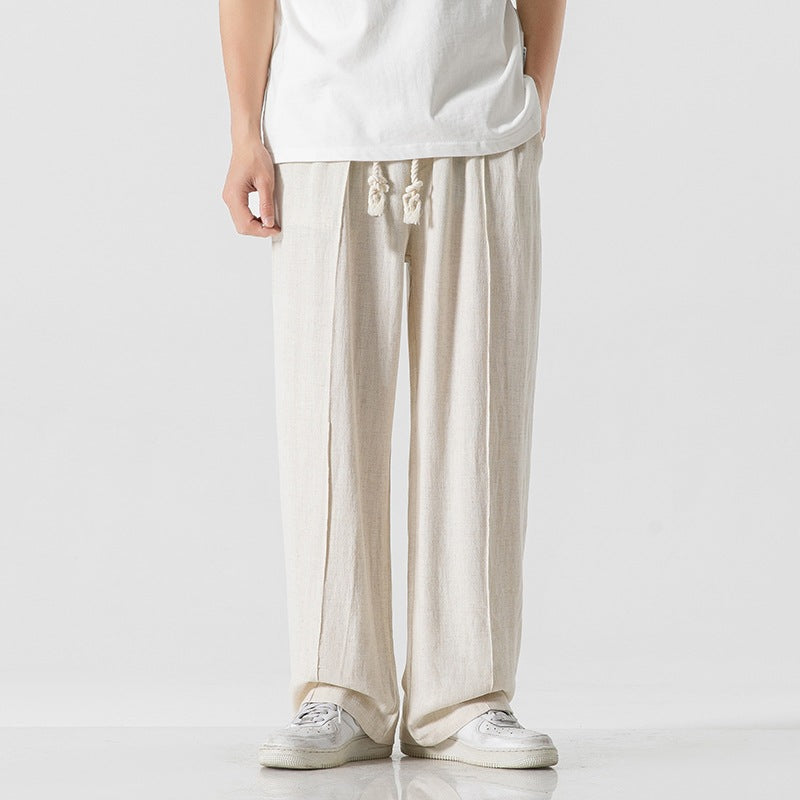 Men's Lightweight Trousers – Breathable Tailored Casual Comfort