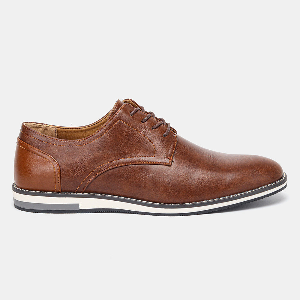 Men's Leather Derby Shoes – Smart Casual Everyday Footwear – view 8