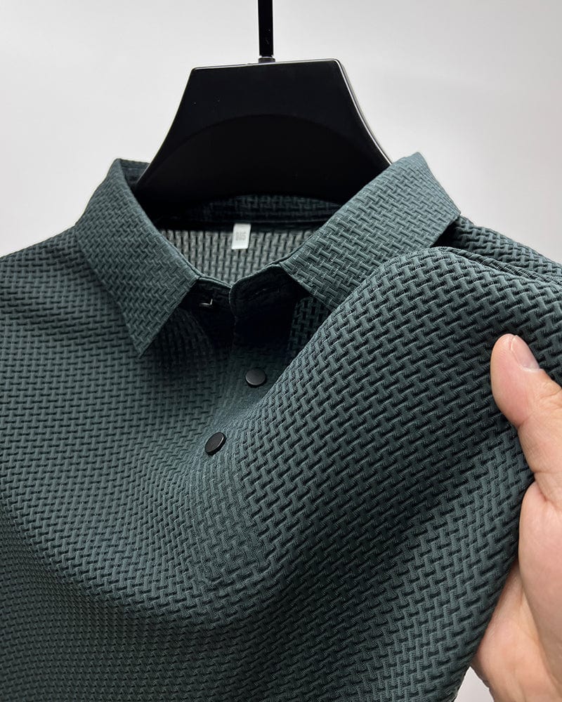 Men's Massimo Prestige Polo Shirt – Tailored Fit Smart Casual – view 4