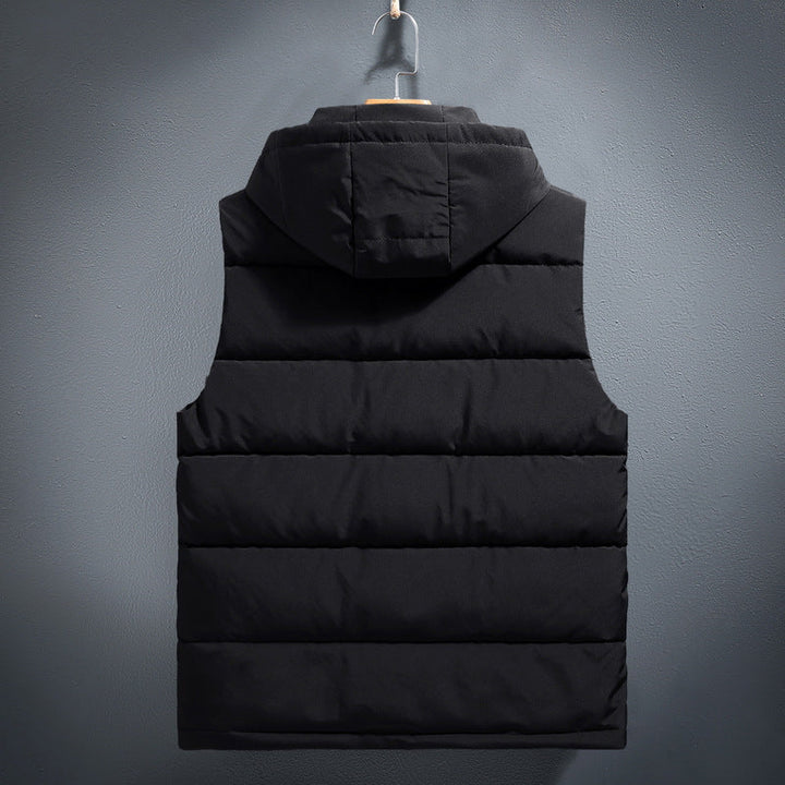 Men's Palermo Quilted Gilet – Water-Resistant Padded Vest – Black