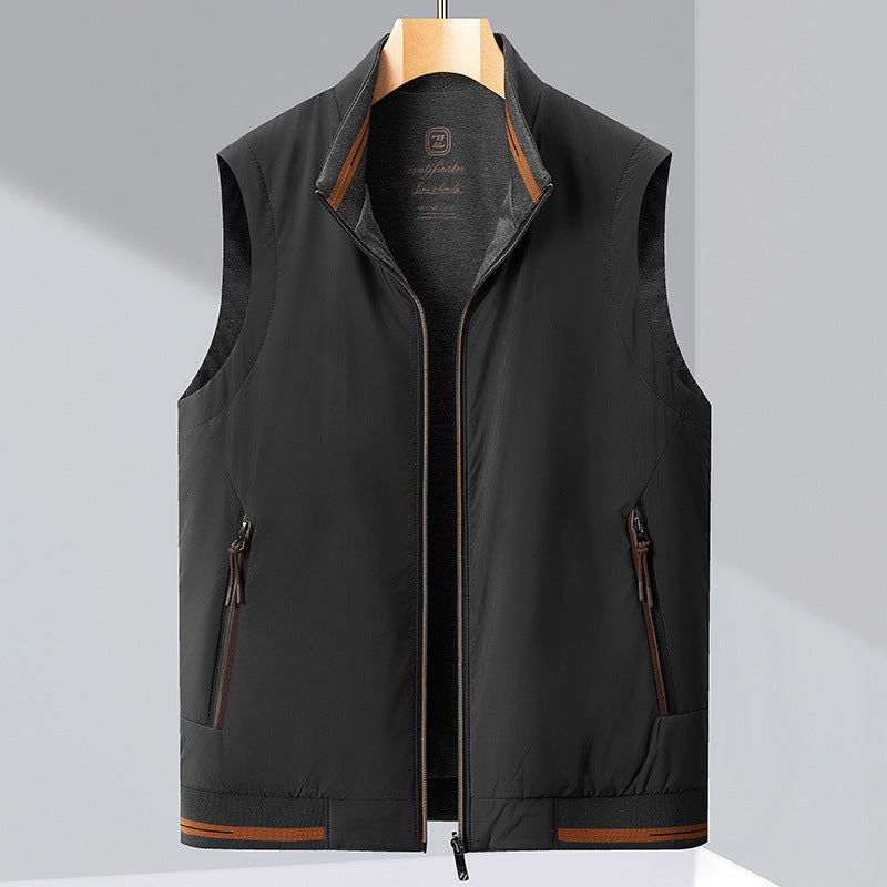 Men's Hayden Reversible Gilet – Fleece-Lined Layering Vest – view 8