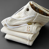 Men's Corduroy Trousers – Torino Soft Drawstring Trousers