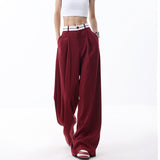 Women's Florence High-Rise Wide-Leg Trousers – Day to Night