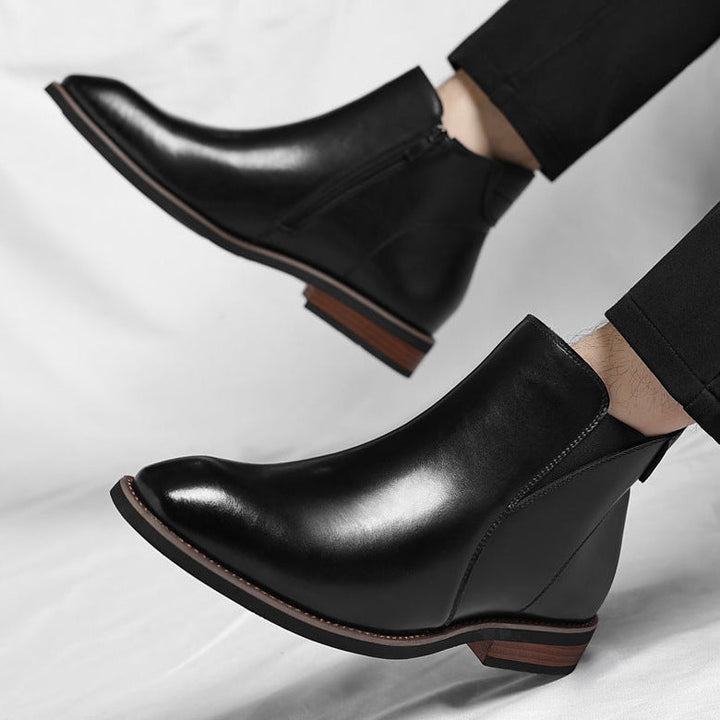 Men's Leather Chelsea Boots – Smart-Casual Slip-On Boots – view 7