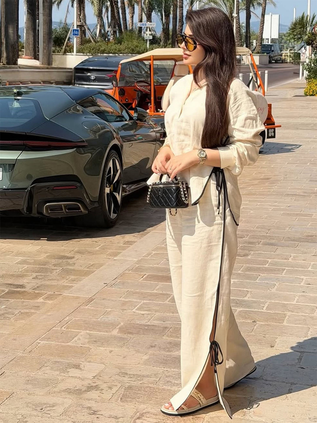 Casual Lapel Shirt & Trousers Set