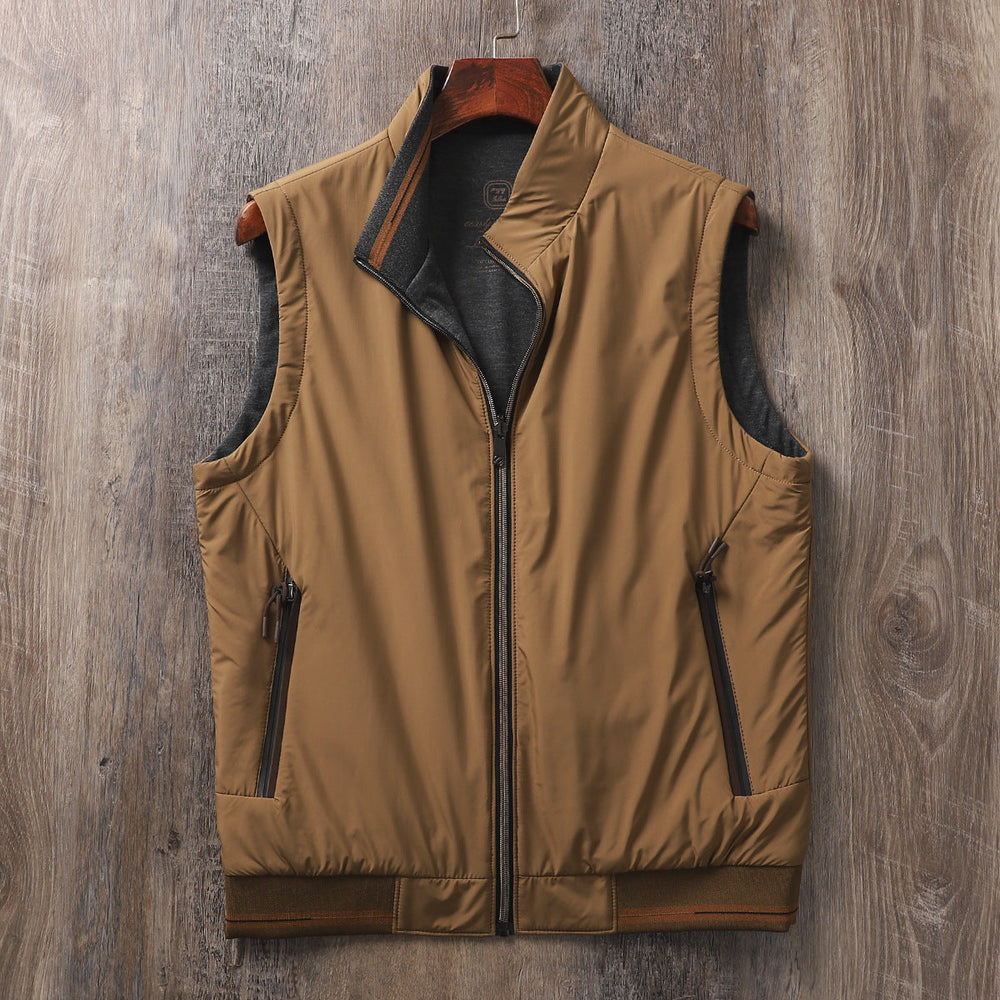 Men's Hayden Reversible Gilet – Fleece-Lined Layering Vest