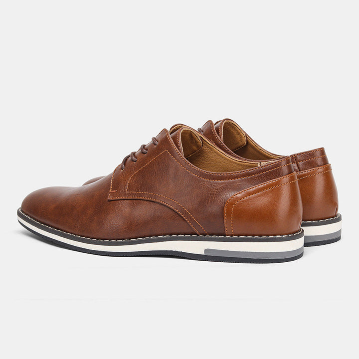 Men's Leather Derby Shoes – Smart Casual Everyday Footwear – view 7