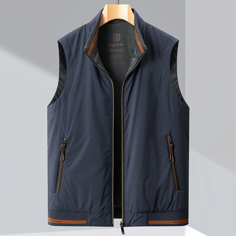 Men's Hayden Reversible Gilet – Fleece-Lined Layering Vest – view 6