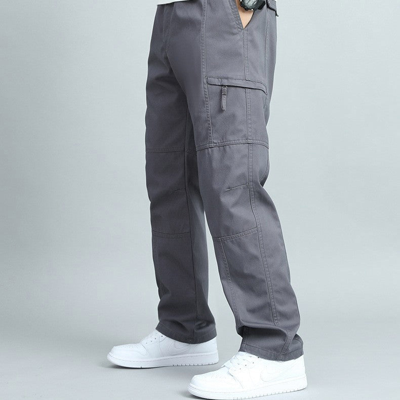 Men's Cotton Cargo Trousers – Brooklyn Everyday Workwear – view 5