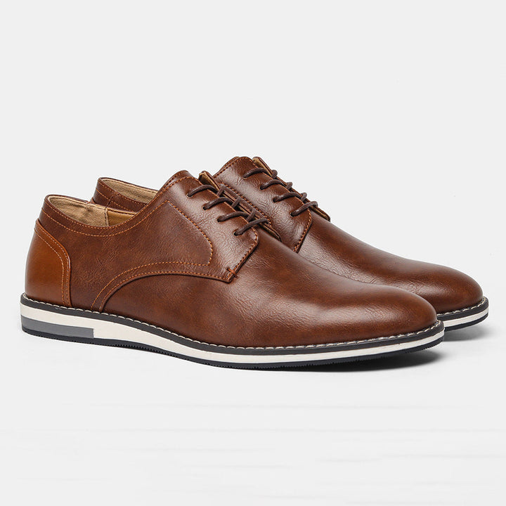 Men's Leather Derby Shoes – Smart Casual Everyday Footwear – view 6