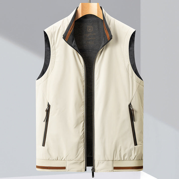 Men's Hayden Reversible Gilet – Fleece-Lined Layering Vest – view 4