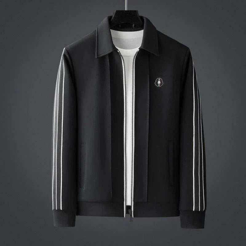 Men's Stripe Co-ord Set – Lightweight Sporty Two-Piece Outfit – view 2