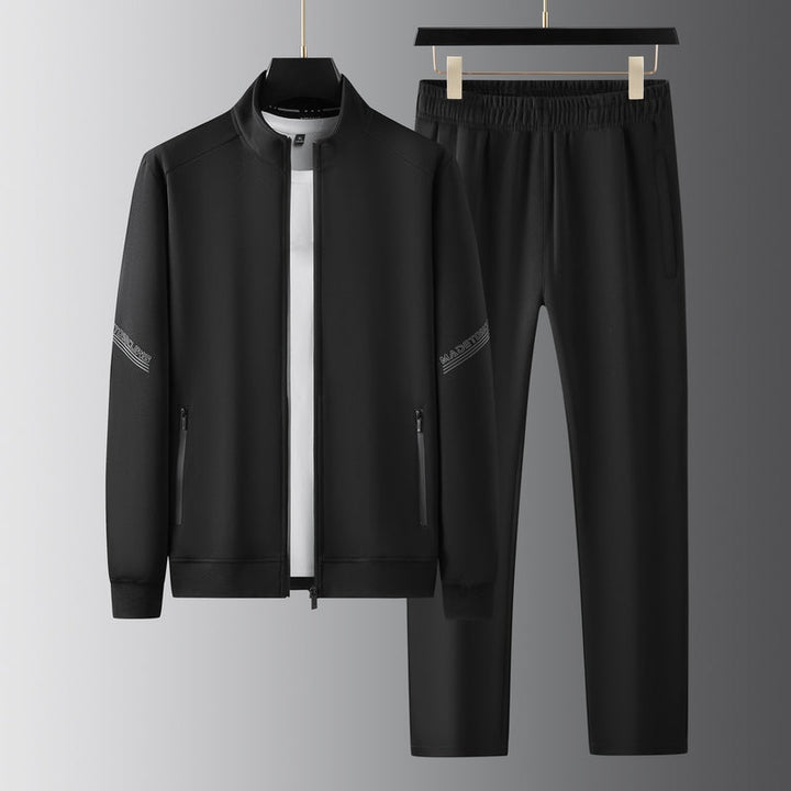 Men's Lycra Tracksuit – Sleek Tailored-Fit Zip-Up Two-Piece – view 4