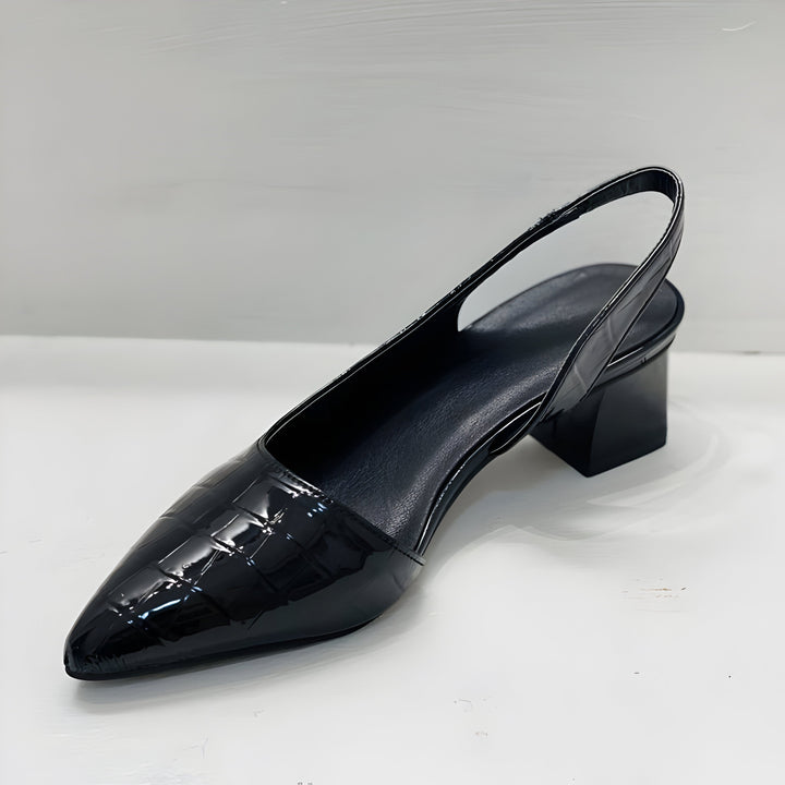 Women's Orthopedic Comfort Heels - Wide Toe Box & Arch Support