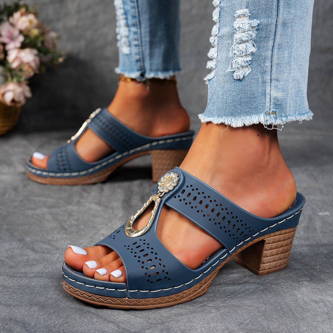 Women's Linda High Heel Orthopedic Sandals - Pain-Free Styling