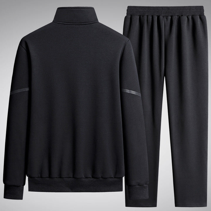 Men's Lycra Tracksuit – Sleek Tailored-Fit Zip-Up Two-Piece – view 5