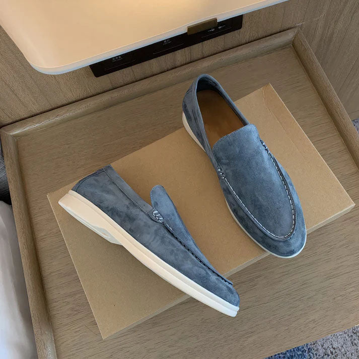 Turin Men's Leather Loafers – Smart Casual Slip-On Shoes – view 6