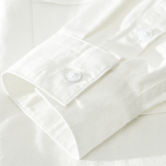 Men's Cotton Long Sleeve Shirt – Breathable Everyday Layer – view 8