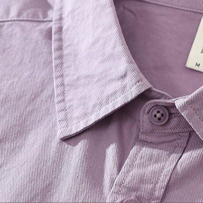 Men's Cotton Long Sleeve Shirt – Breathable Everyday Layer