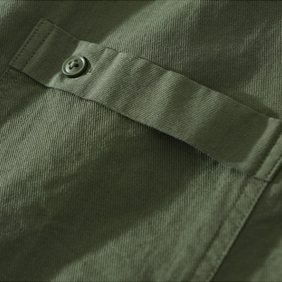 Men's Cotton Long Sleeve Shirt – Breathable Everyday Layer