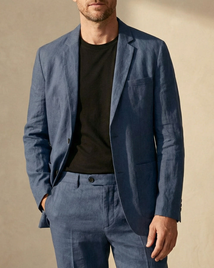 Men's Linen Suit – Relaxed Two-Piece Summer Tailoring – view 10