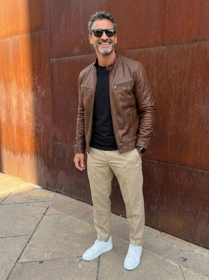 Men's California Jacket – Vintage-Inspired Casual Cotton Jacket – view 6