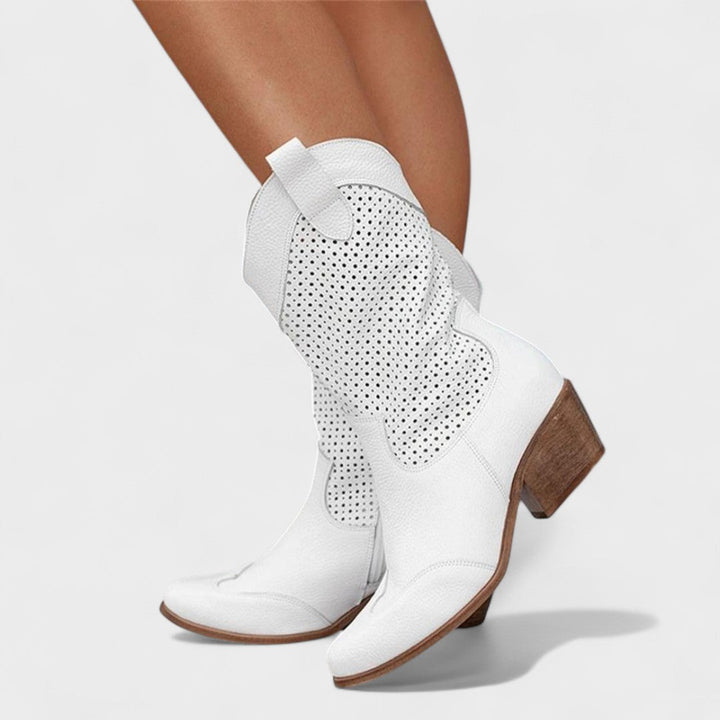 Women's Western Chic Comfort Boots - Effortless Everyday Style