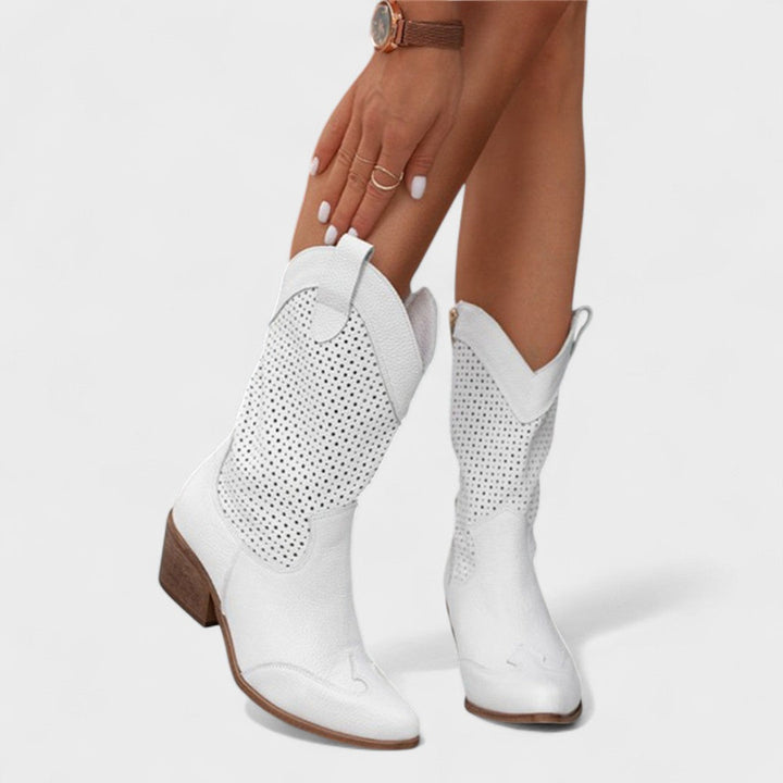 Women's Western Chic Comfort Boots - Effortless Everyday Style